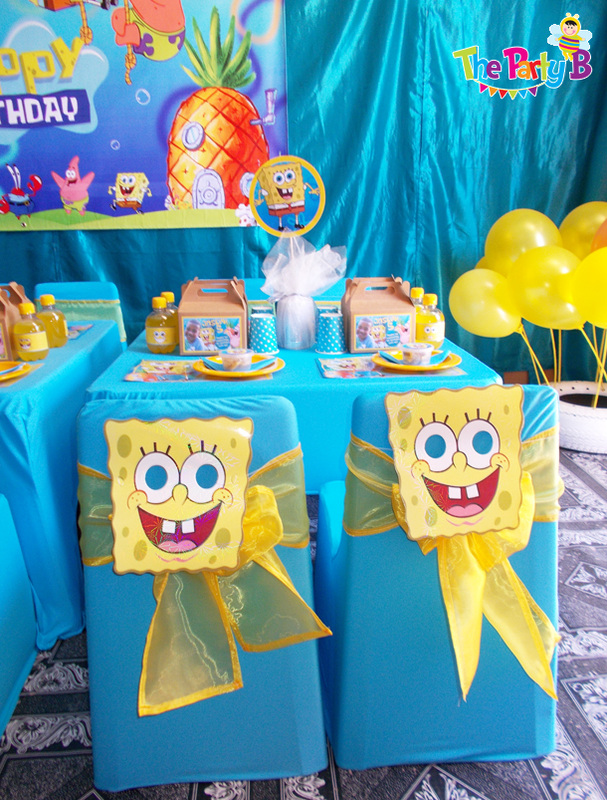 Spongebob themed party  cape  town  The Party  B Kids 